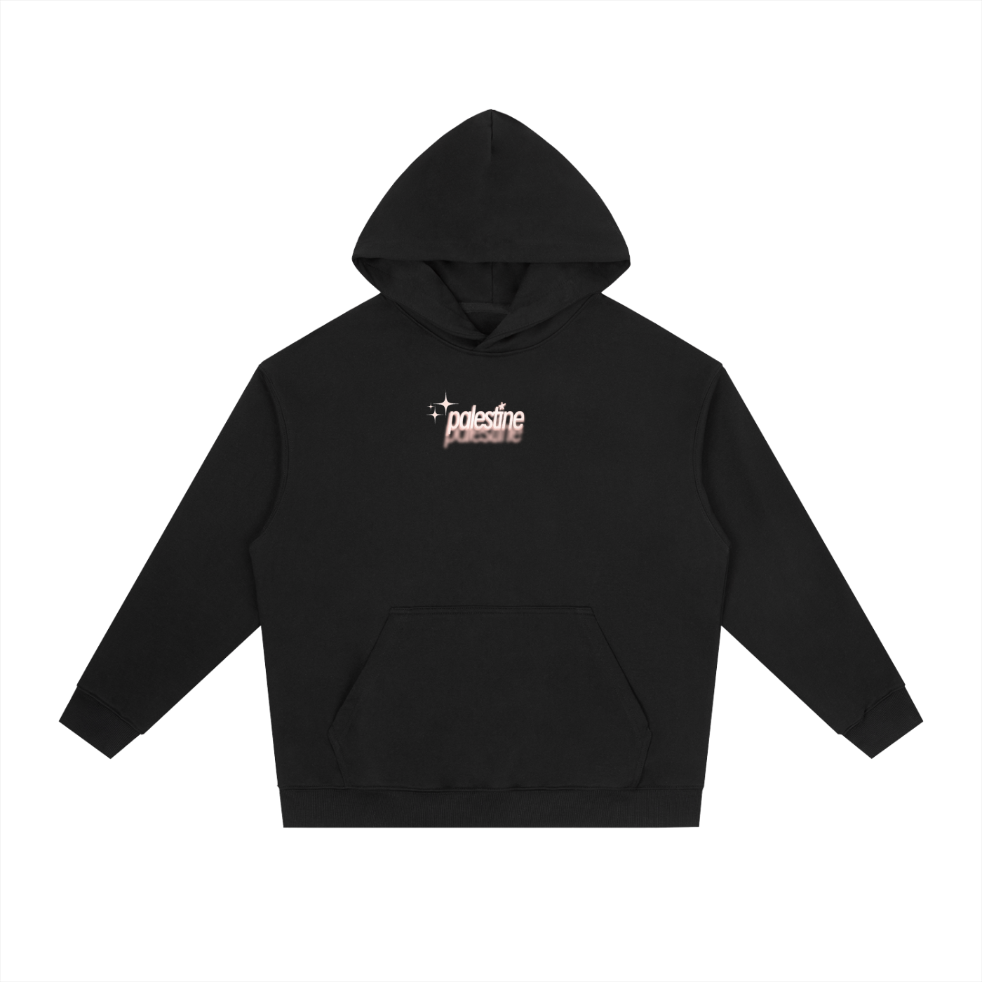 Palestine Bold Pink Hoodie