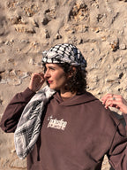Palestine Bold Pink Hoodie